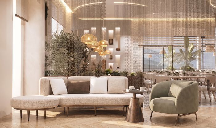Lounge area