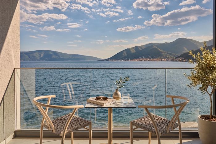 Standard room balcony